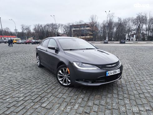 Chrysler 200 2015 серый - фото 3