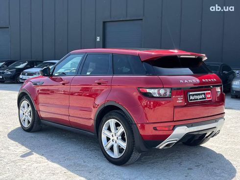 Land Rover Range Rover Evoque 2014 красный - фото 8