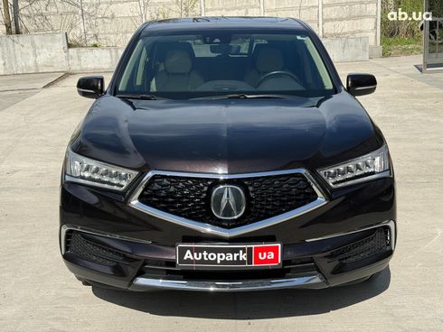 Acura MDX 2017 черный - фото 2