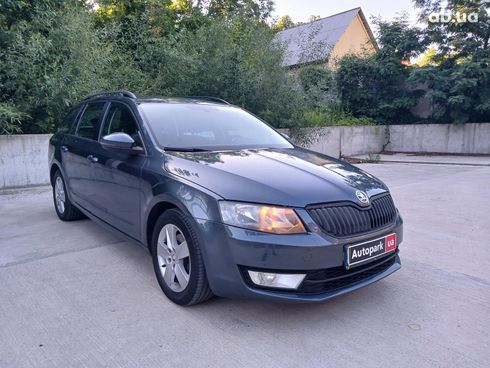 Skoda Octavia 2014 серый - фото 3