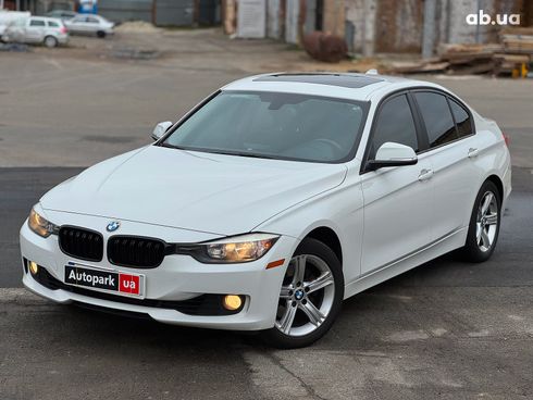 BMW 3 серия 2014 белый - фото 2