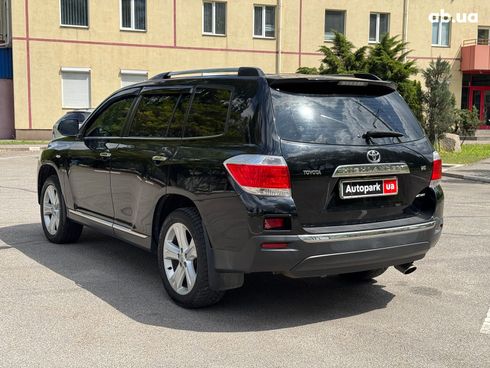 Toyota Highlander 2010 черный - фото 3