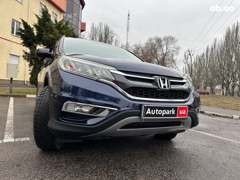 Honda CR-V 2015 синий - фото 12