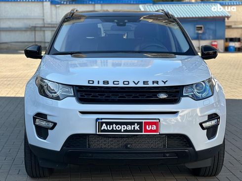 Land Rover Discovery Sport 2017 белый - фото 2