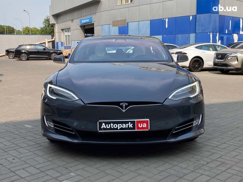 Tesla Model S 2017 серый - фото 2