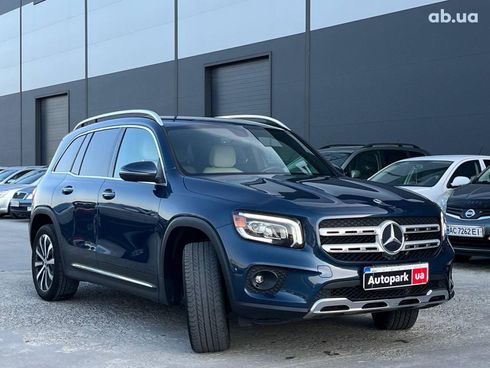 Mercedes-Benz GLB-Класс 2021 синий - фото 3