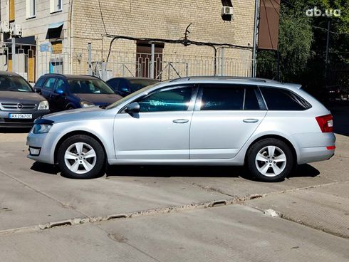 Skoda octavia a7 2014 серый - фото 3