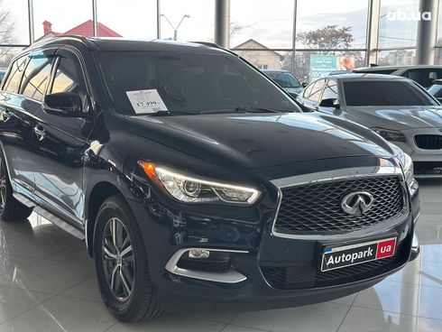 Infiniti QX60 2016 синий - фото 4