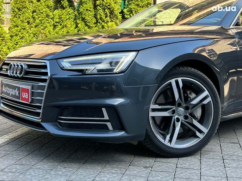 Audi A4 2018 серый - фото 3