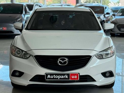 Mazda 6 2013 белый - фото 2