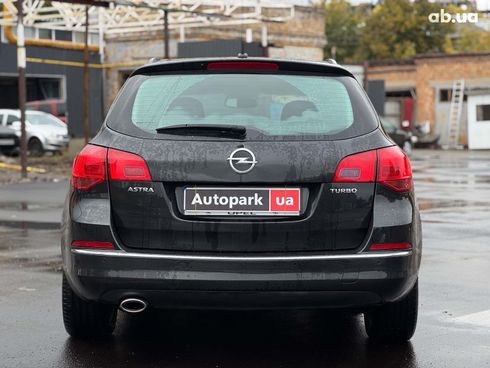 Opel Astra 2013 черный - фото 8