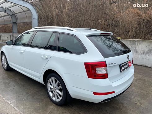 Skoda octavia a7 2016 белый - фото 9