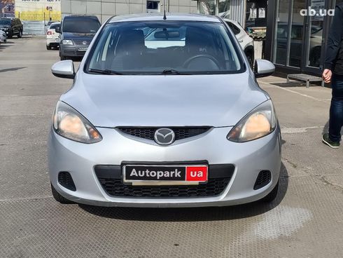 Mazda 2 2007 серый - фото 4