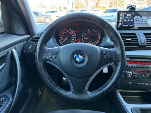 BMW 1 серия 2008 синий - фото 25