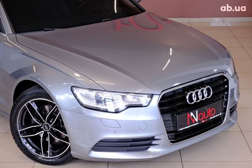 Audi A6 2014 серый - фото 3