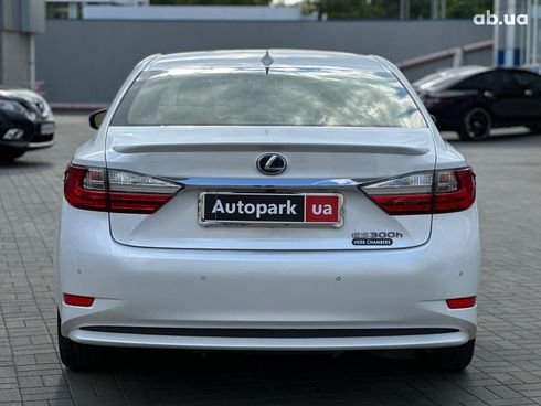 Lexus es 350 2018 белый - фото 8