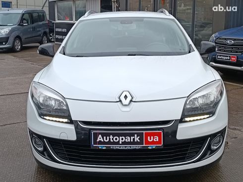 Renault Megane 2012 белый - фото 2