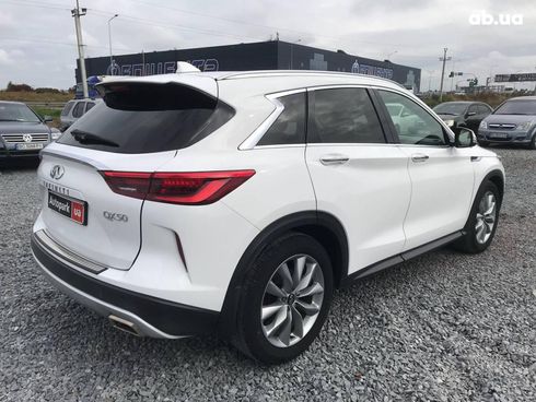 Infiniti QX50 2020 белый - фото 6