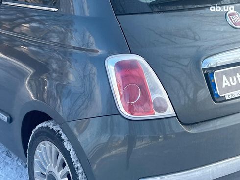 Fiat 500 2012 серый - фото 9