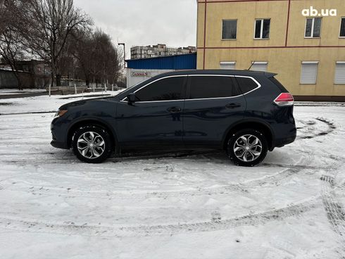 Nissan Rogue 2016 синий - фото 2