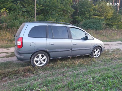 Opel Zafira 2004 серый - фото 8