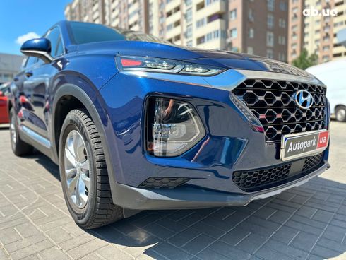 Hyundai Santa Fe 2019 синий - фото 10