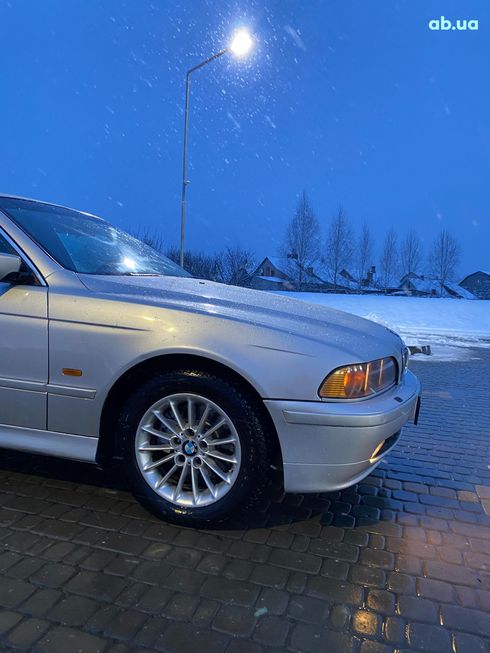 BMW 5 серия 2001 серебристый - фото 12