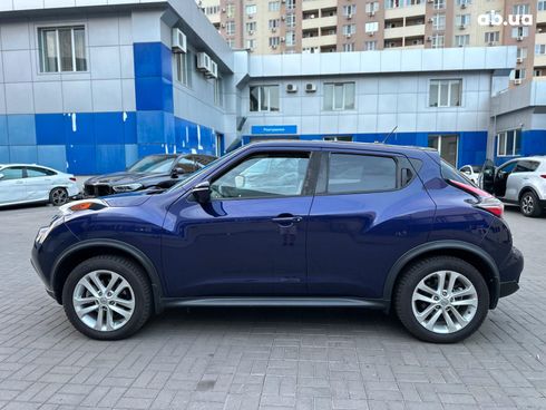 Nissan Juke 2015 синий - фото 8