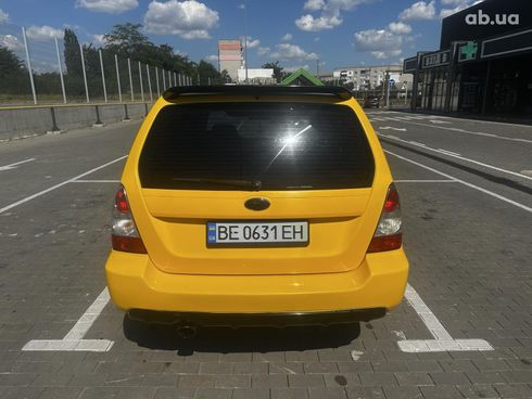 Subaru Forester 2007 желтый - фото 9