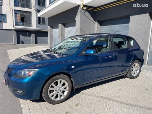 Mazda 3 2007 синий - фото 14