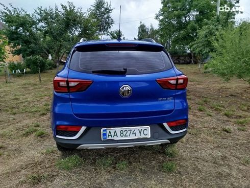 MG ZS EV 2020 синий - фото 6