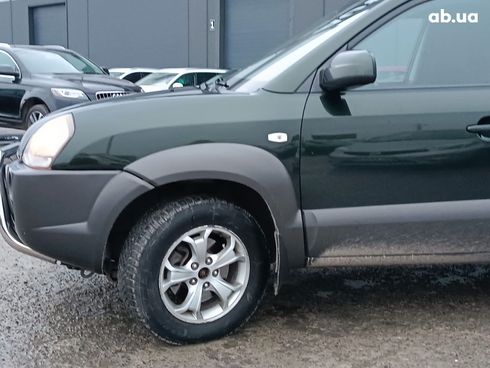 Hyundai Tucson 2008 зеленый - фото 4