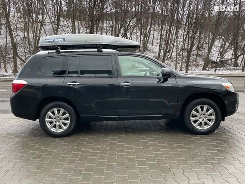 Toyota Highlander 2008 черный - фото 6