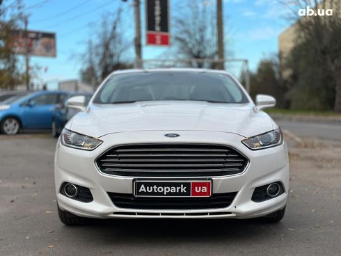 Ford Fusion 2016 белый - фото 3