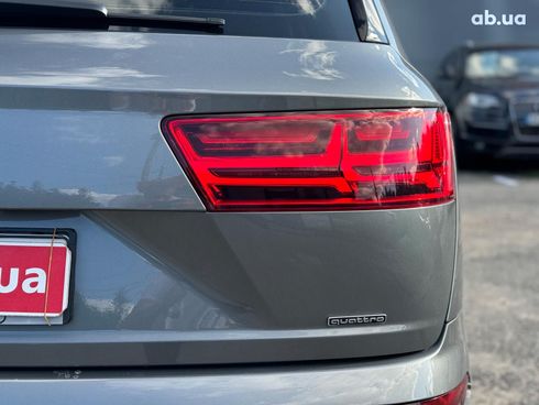 Audi Q7 2017 серый - фото 11