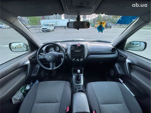 Toyota RAV4 2004 зеленый - фото 9