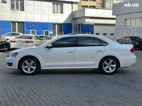 Volkswagen passat b7 2013 белый - фото 11
