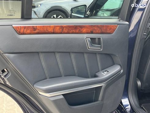 Mercedes-Benz E-Класс 2014 синий - фото 37