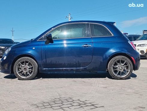 Fiat 500 2018 синий - фото 3