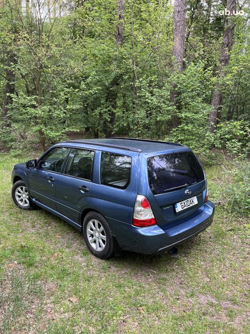 Subaru Forester 2007 синий - фото 20