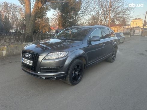 Audi Q7 2015 серый - фото 9