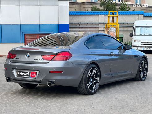 BMW 6 серия 2016 серый - фото 5