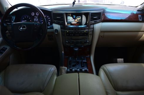 Lexus LX 2008 черный - фото 8