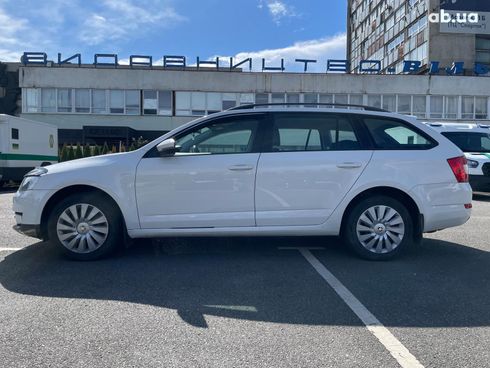 Skoda octavia a7 2014 белый - фото 9