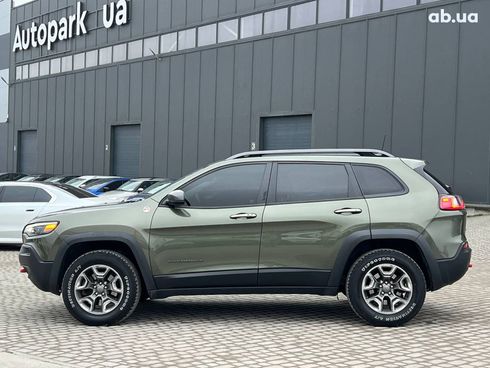 Jeep Cherokee 2018 зеленый - фото 7