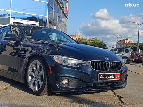 BMW 4 серия 2015 синий - фото 14