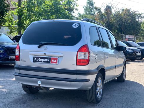 Opel Zafira 2003 серый - фото 5