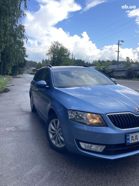 Skoda Octavia 2014 голубой - фото 4