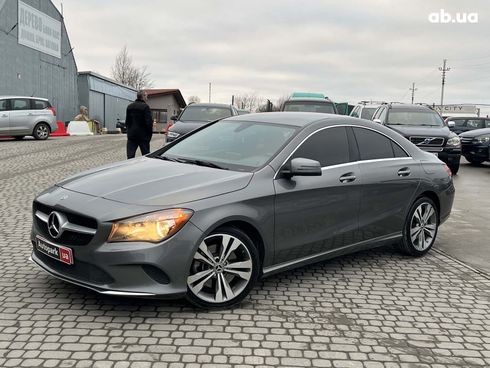 Mercedes-Benz CLA-Класс 2018 серый - фото 2