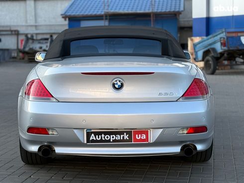BMW 6 серия 2006 серый - фото 7